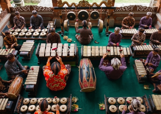 INDONESIA. ORCHESTRA DI GAMELAN: KARAWITAN